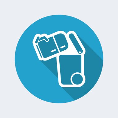 Atık toplama simgesini ayır