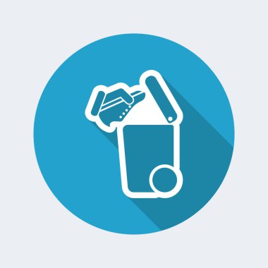 Atık toplama simgesini ayır