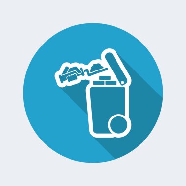 Atık toplama simgesini ayır