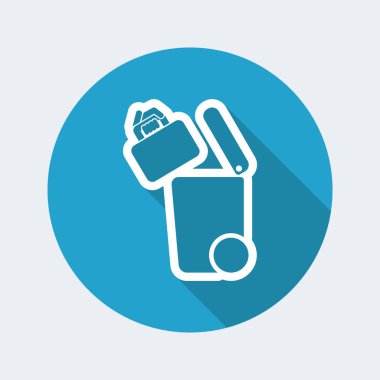 Atık toplama simgesini ayır