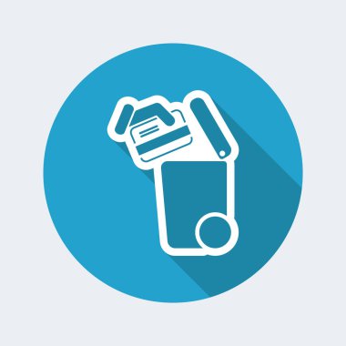 Atık toplama simgesini ayır