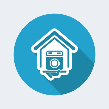 çamaşır makinesi simgesi