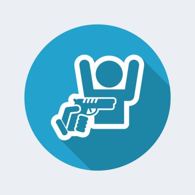 Soygun silah simgesi