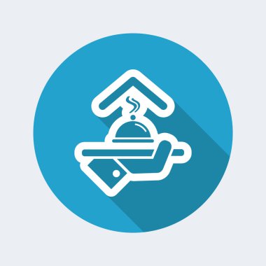 Restoran hizmet simgesi