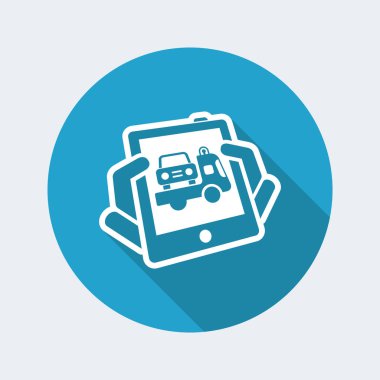 Araba yardım simgesi