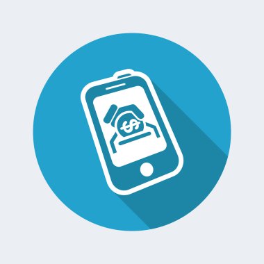 Mobil bankacılık simgesi