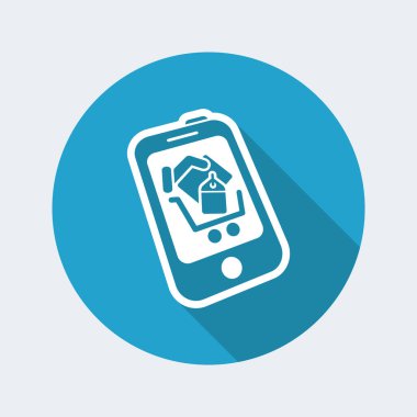 çevrimiçi alışveriş simgesi