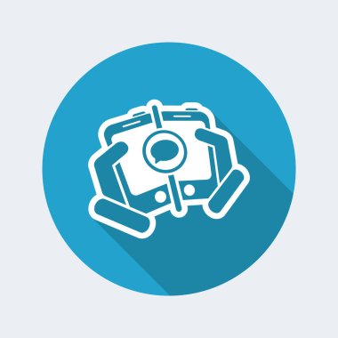 Mobil sohbet simgesi