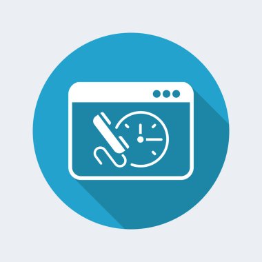 Bizi randevu simgesini arayın