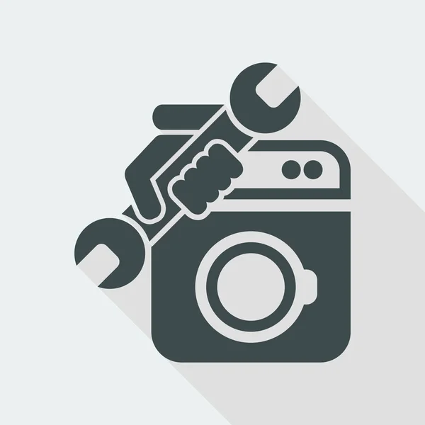 Ilustración de la asistencia de lavado — Archivo Imágenes Vectoriales