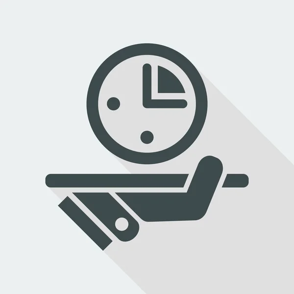 Ikona koncept času — Stockový vektor
