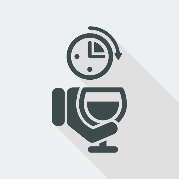 Happy Hour-Symbol — Stockvektor