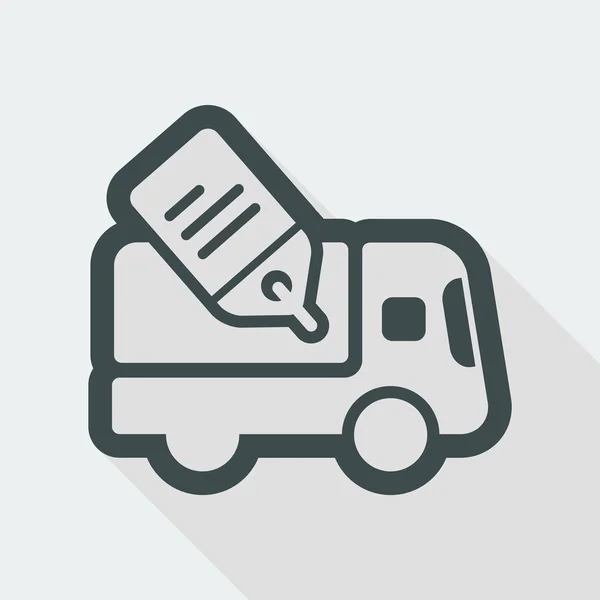 Delivery transport icon — Stock Vector