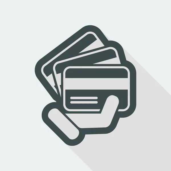 信用卡图标 — 图库矢量图片