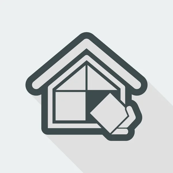 Stavební firma symbol — Stockový vektor