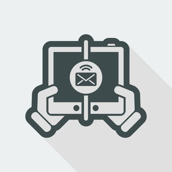 Mailicon-Konzept — Stockvektor