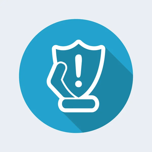 Protection shield icon — Stock Vector