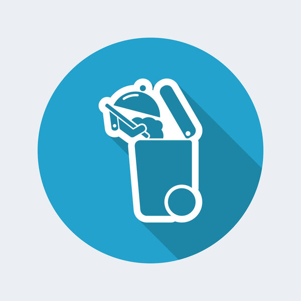 Отдельный значок сбора отходов