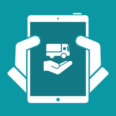 Teslimat Servisi - Minimal simgesi