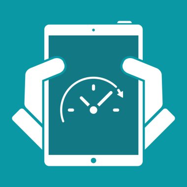 Harcama zaman kavramı - vektör web simgesi