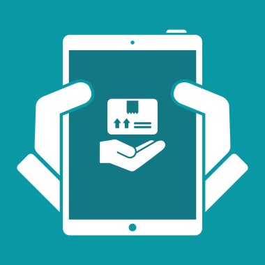 Teslimat Hizmetleri - vektör web simgesi