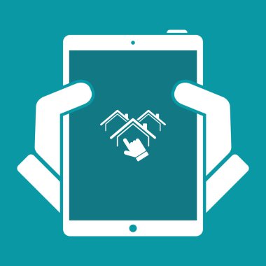 House seçim - vektör web simgesi