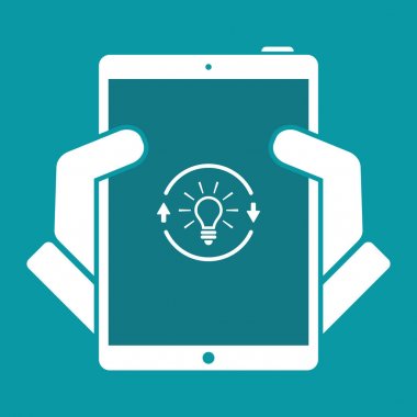 Beyin fırtınası kavramı - vektör web simgesi