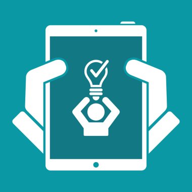 En iyi çözüm - vektör web simgesi