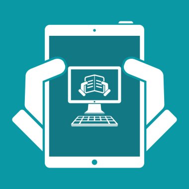 Online e-kitap simgesi