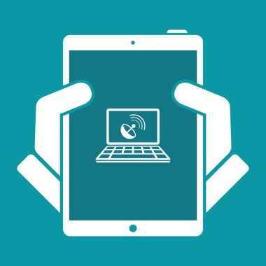 Bilgisayar ve anten bağlantısı