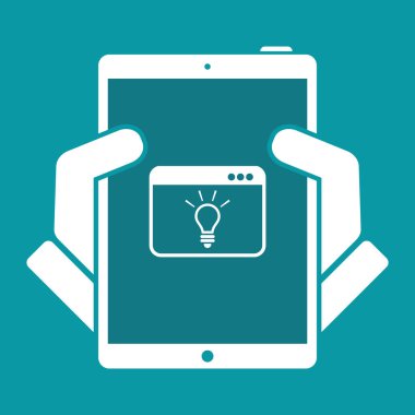 Yenilikçi işlem simgesi