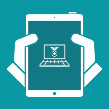 Madalya Ödülü - simge bilgisayar Web sitesi için 