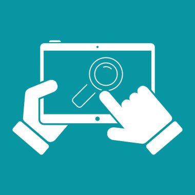  Büyüteç simgesini - ince serisi