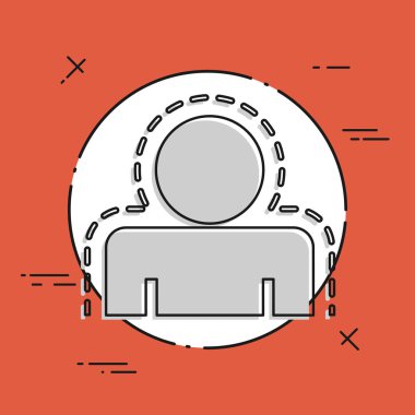 insan güvenliği koruma tek simge