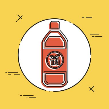 Çay şişe simgesi