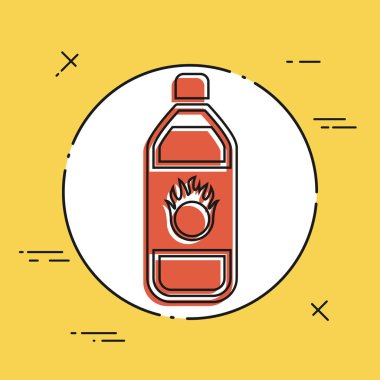 tehlike şişe simgesi