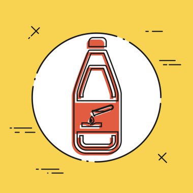 tehlike şişe simgesi