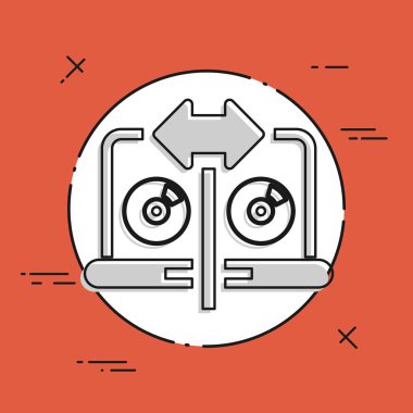 Tek izole pay kutsal kişilerin resmi