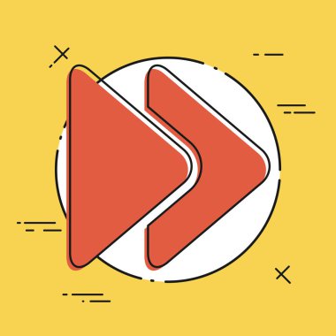  Tek izole atla simgesi