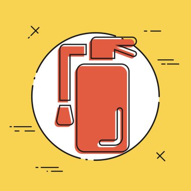  Tek izole söndürücü simgesi