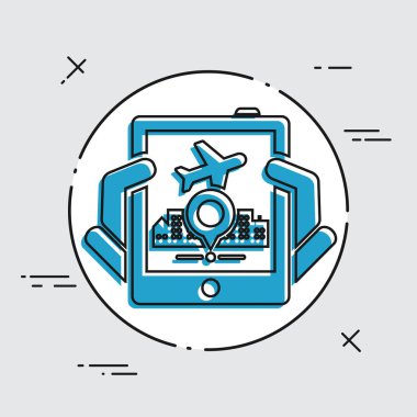 seyahat noktası harita