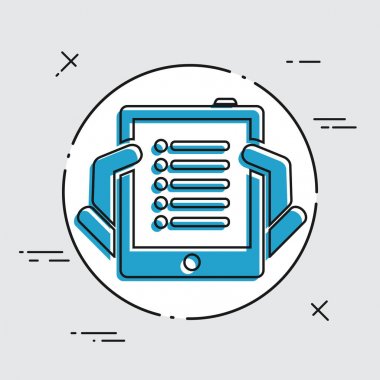 Tablet liste simgesi