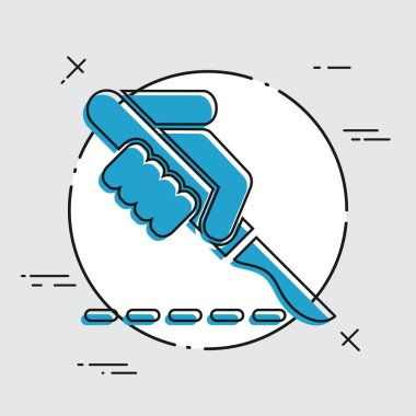 Cerrah bistoury simgesi 