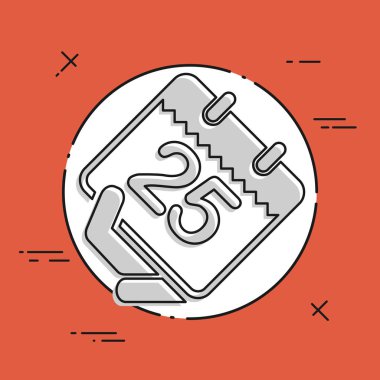 Takvim sayfası simgesi