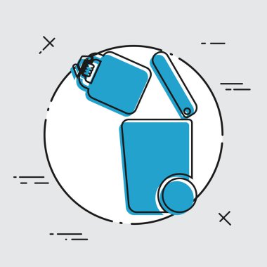 Atık toplama simgesini ayır