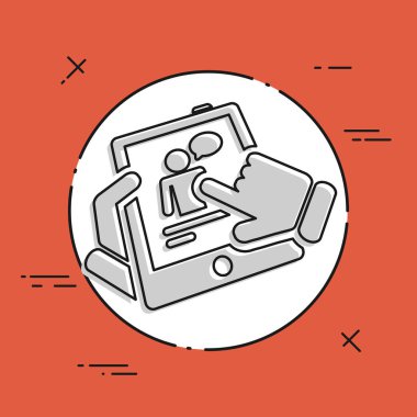 Tablet simgesine sohbet