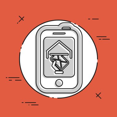 smartphone posta simgesini