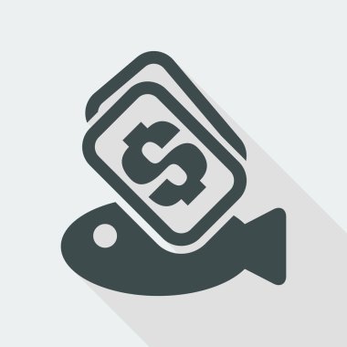 Tek balık satın simgesi