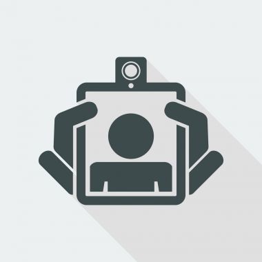 Tablet simgesi, illüstrasyon 