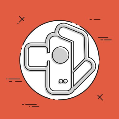 Videocamera web simgesi